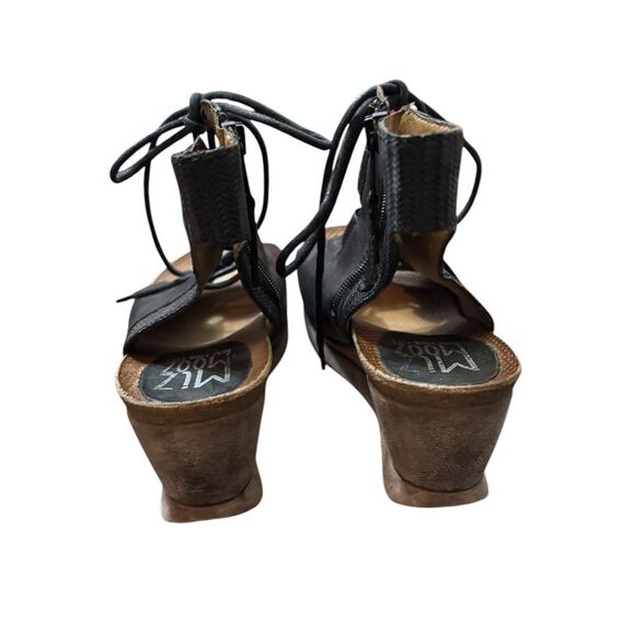 Miz Mooz lace up wedges 42 - Picture 3 of 7